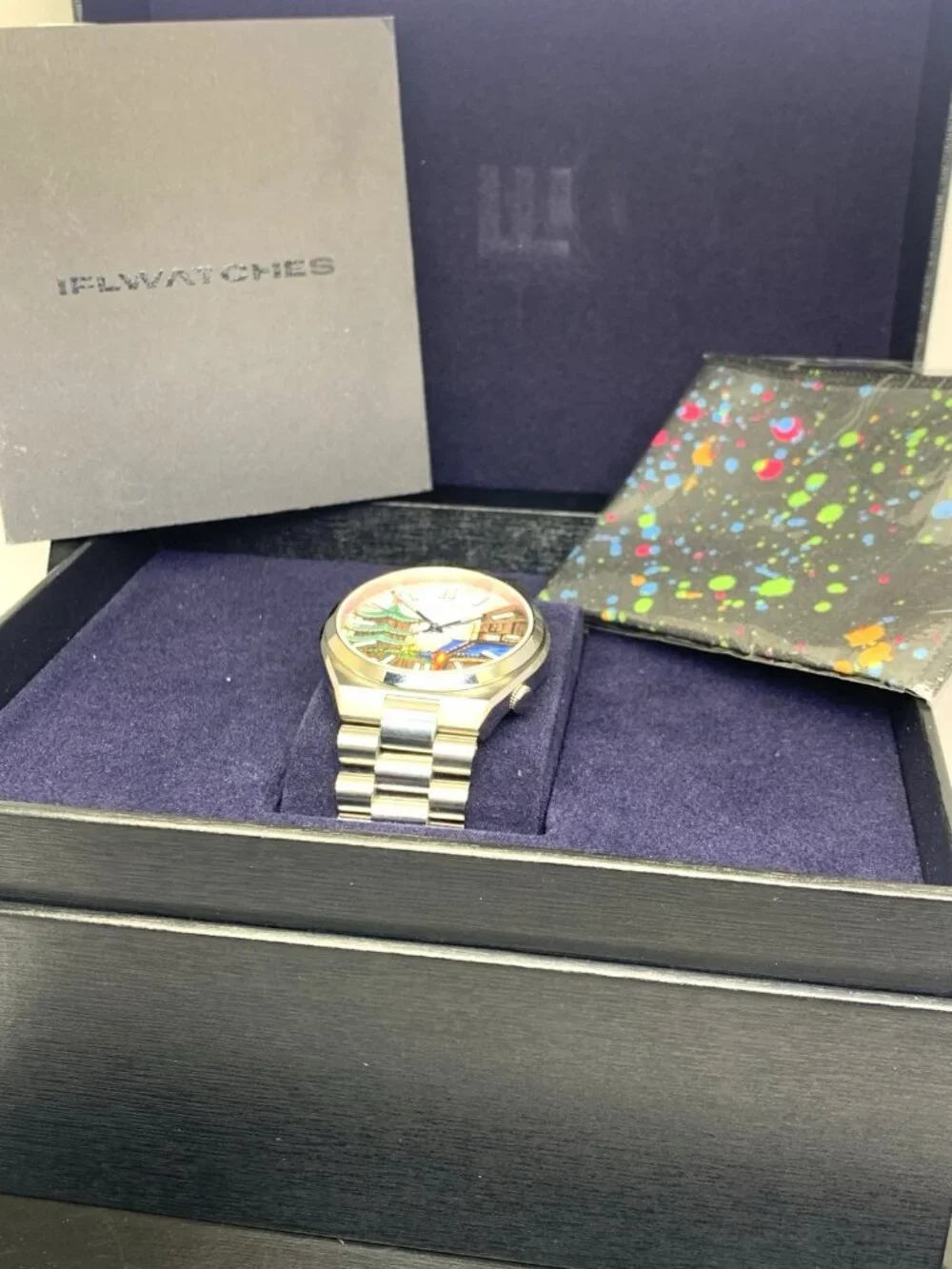 Citizen IFL Watch NJ0159-86A Tsuyosa Automatic Tokyo Concept Hand Painted Dial